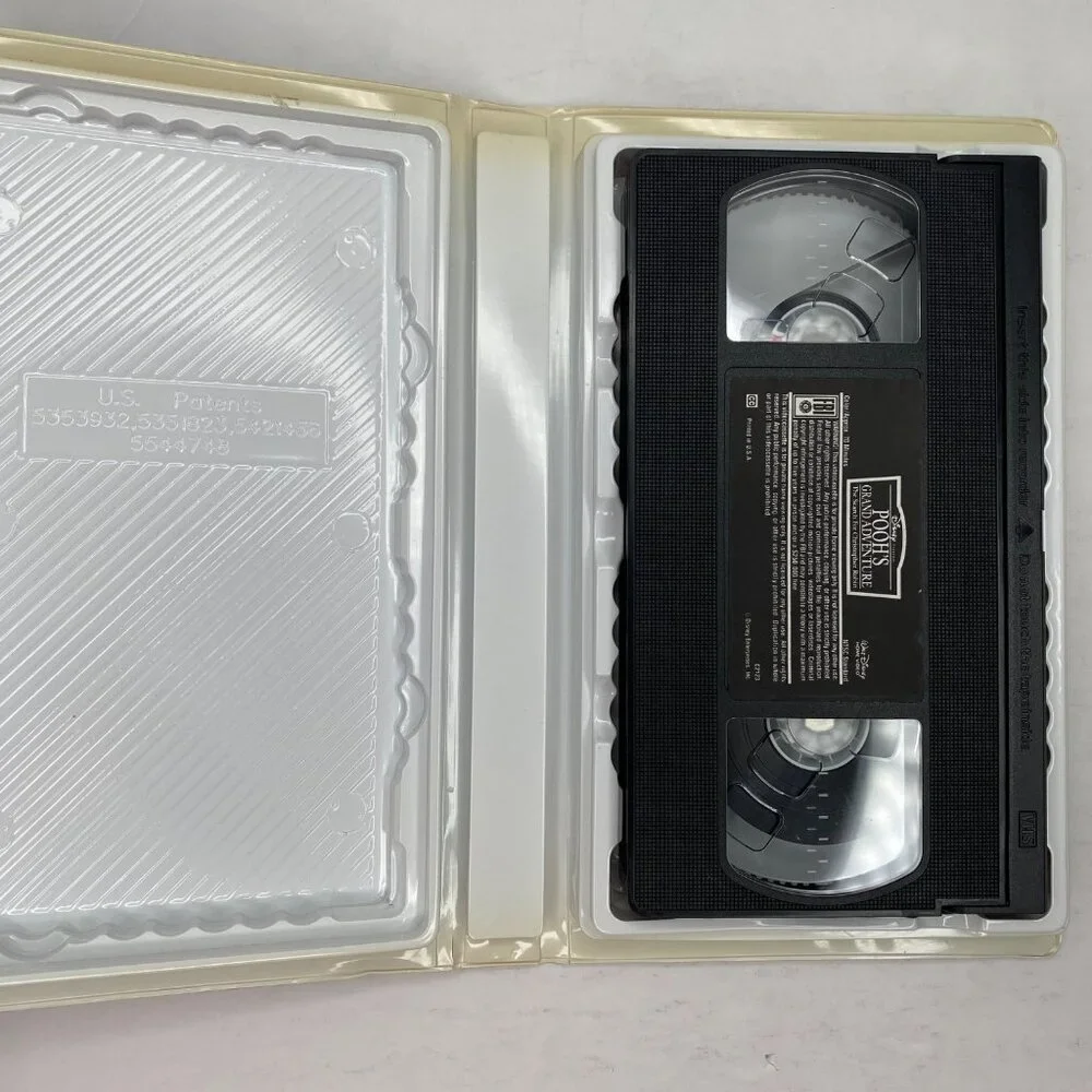 Disney Home Video Pooh's Grand Adventure Search Christopher Robin VHS Clamshell - Picture 4 of 9